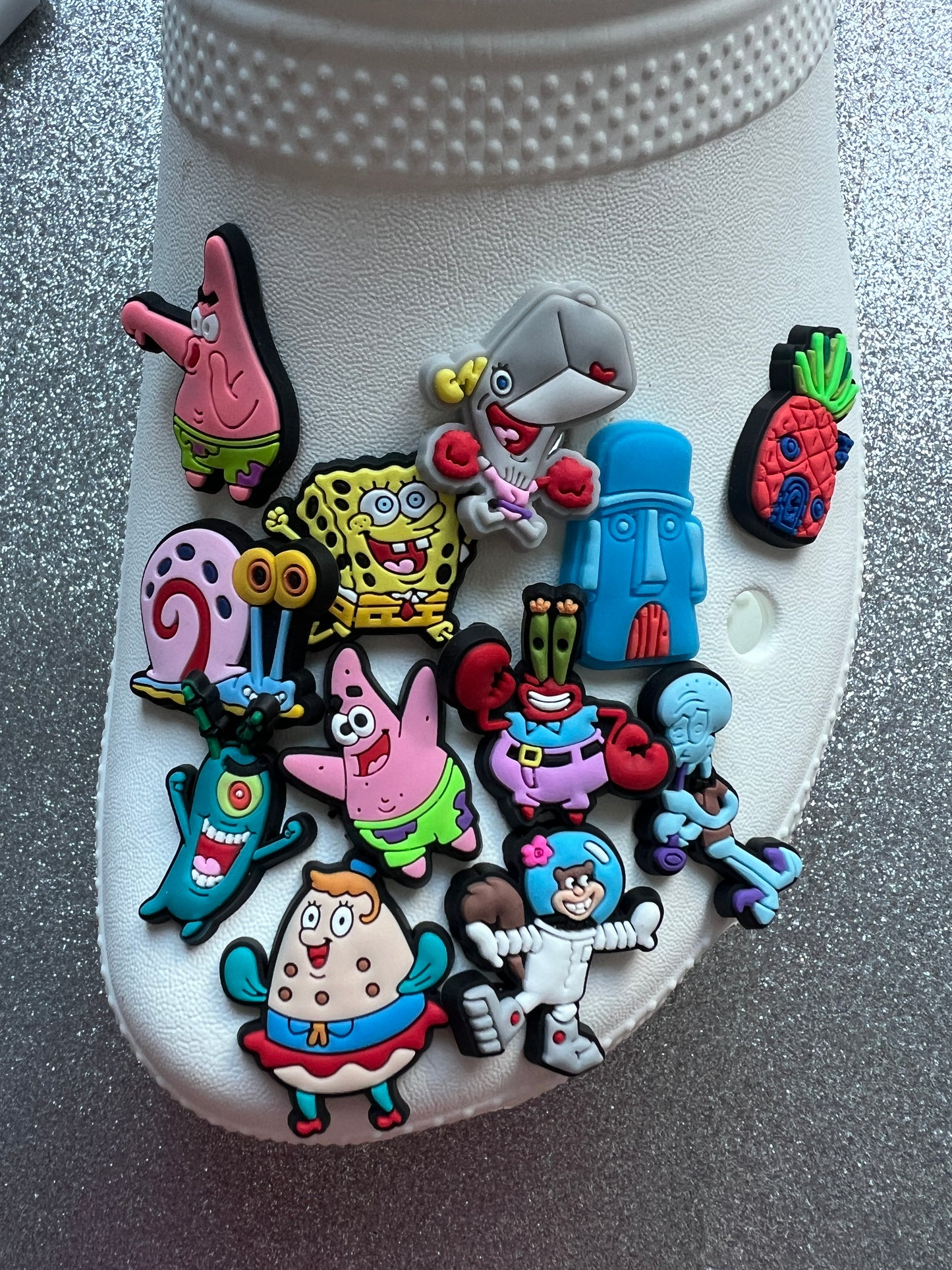 Spongedude shoe charm FULL collection