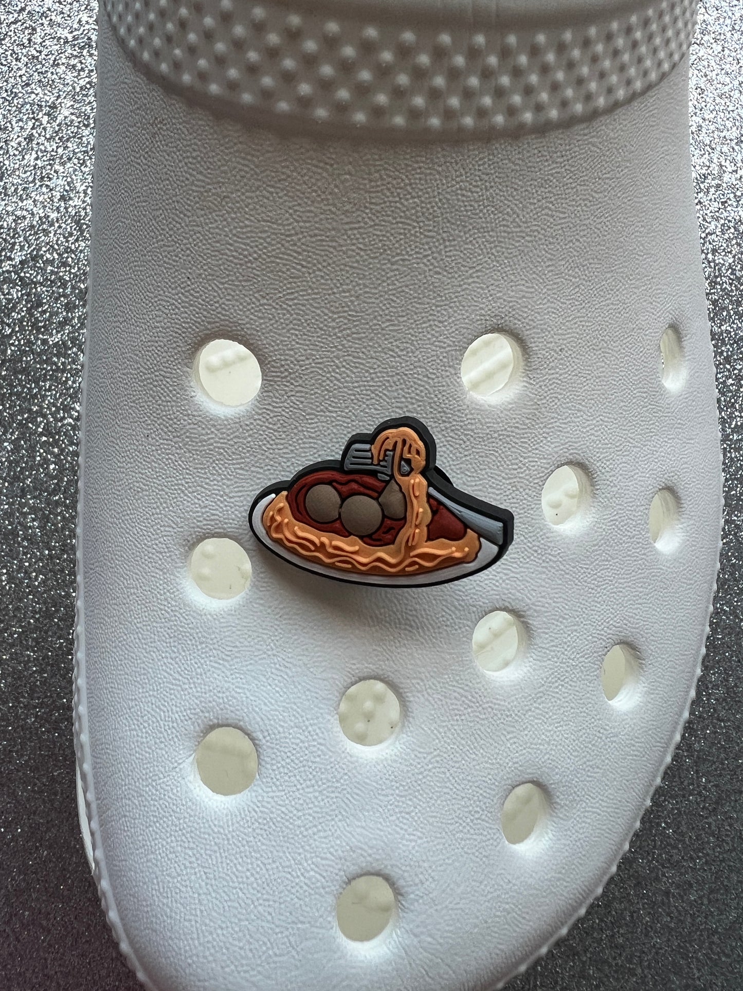 British food shoe charm collection