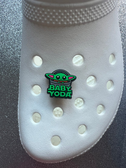 Baby alien shoe charm collection
