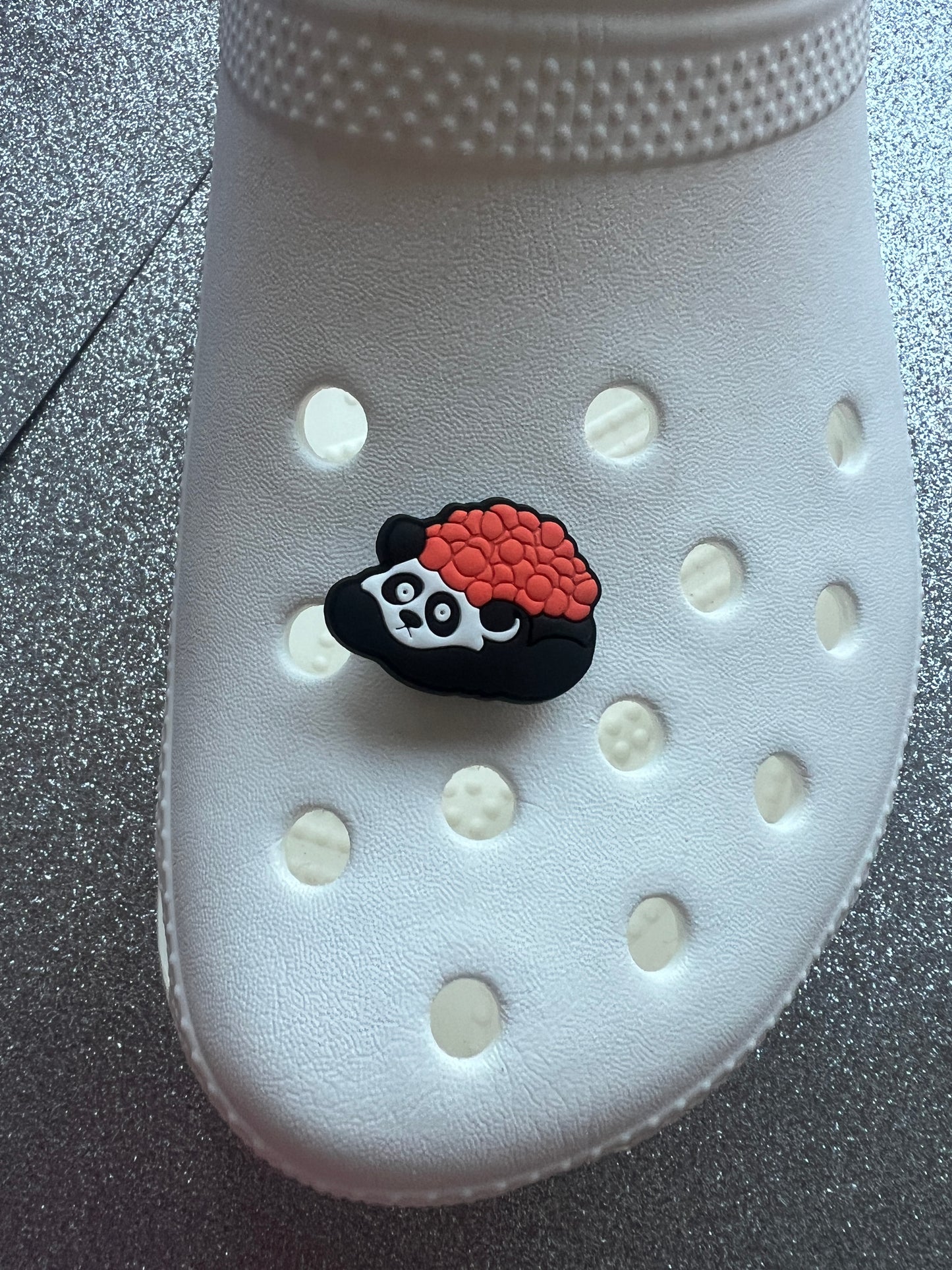 Panda/Sushi shoe charms