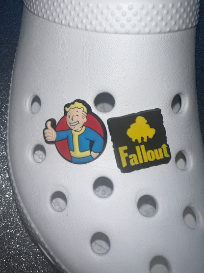 Fallout shoe charm collection - gaming