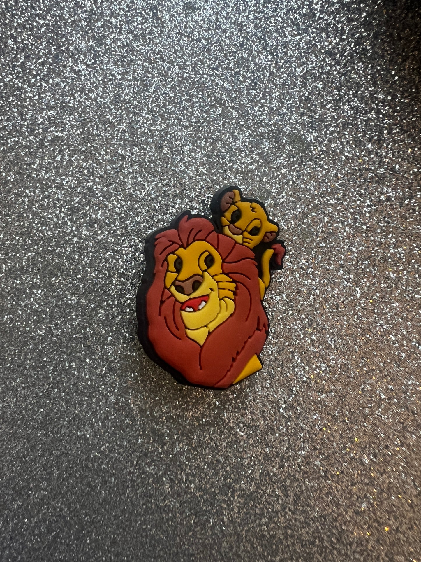 King lion cartoon lion shoe charm collection