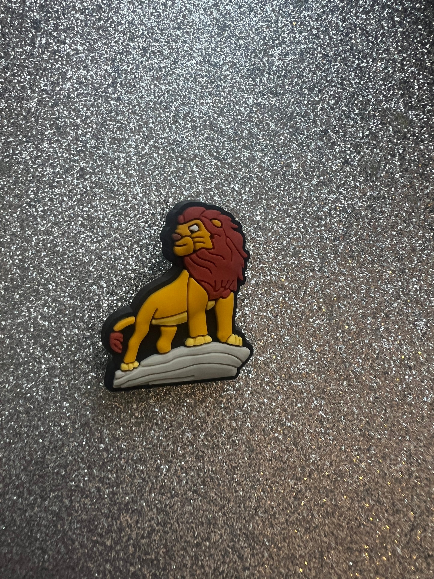 King lion cartoon lion shoe charm collection