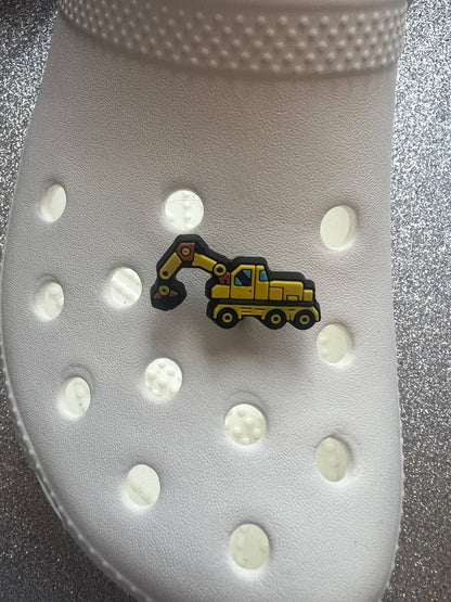 diggers / construction shoe charm collection