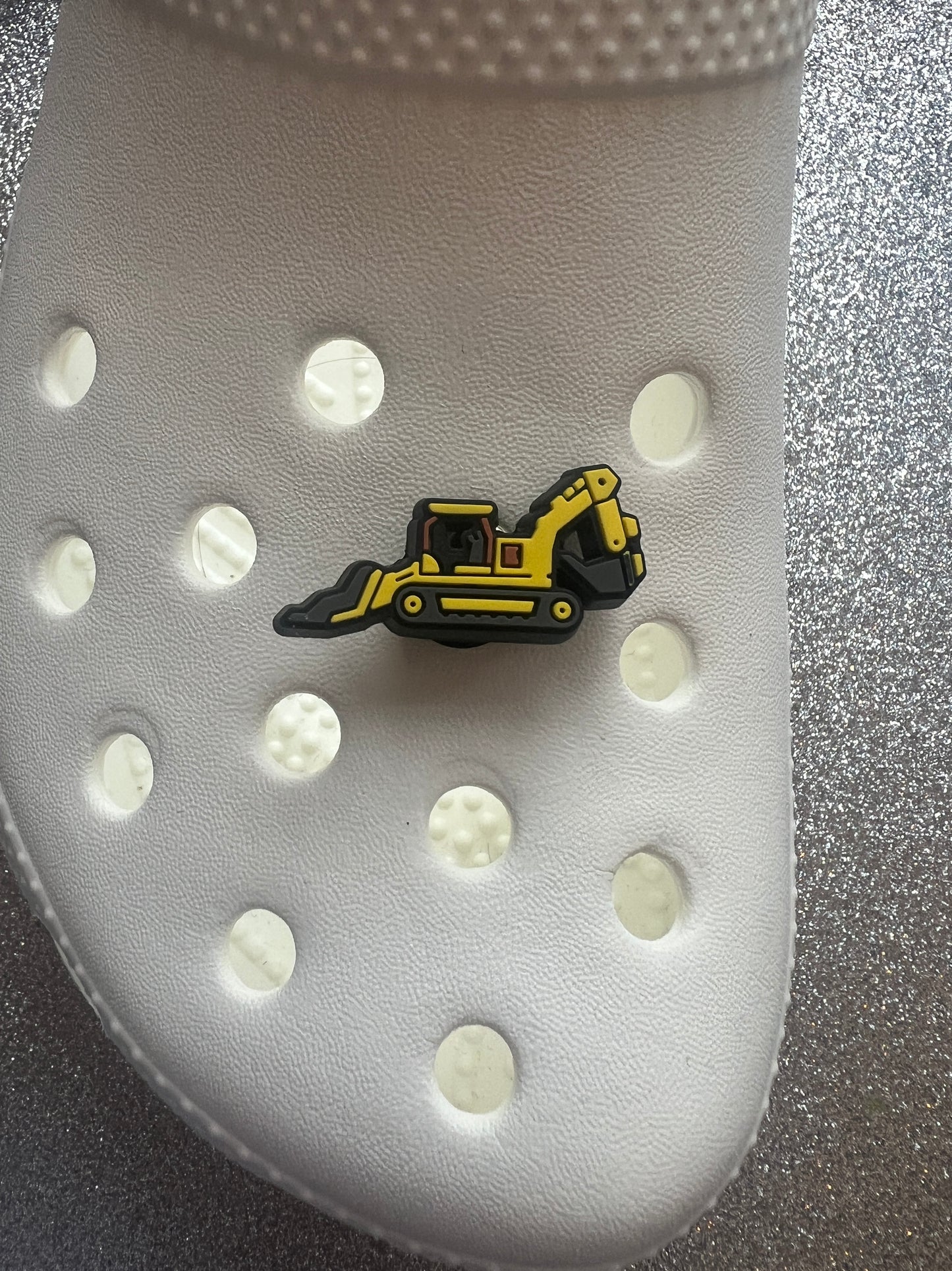 Caterpillar CAT and diggers - construction shoe charm collection