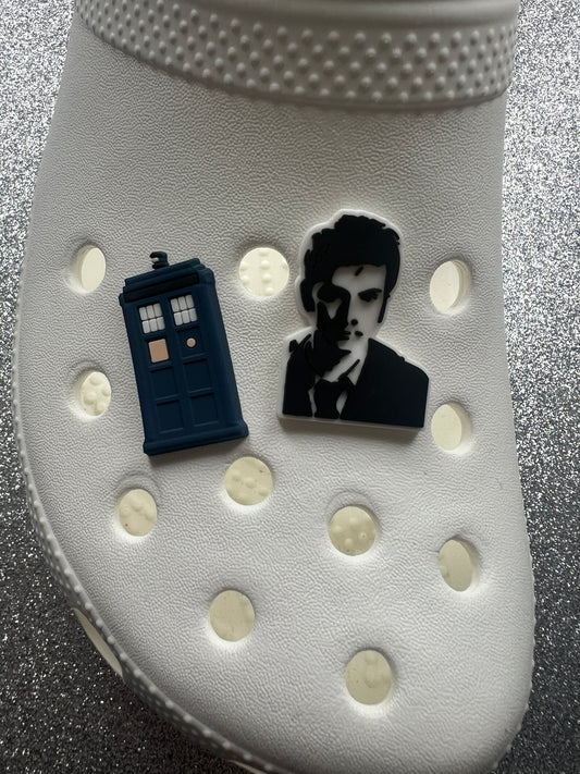 Dr whò David Tennant shoe charm collection