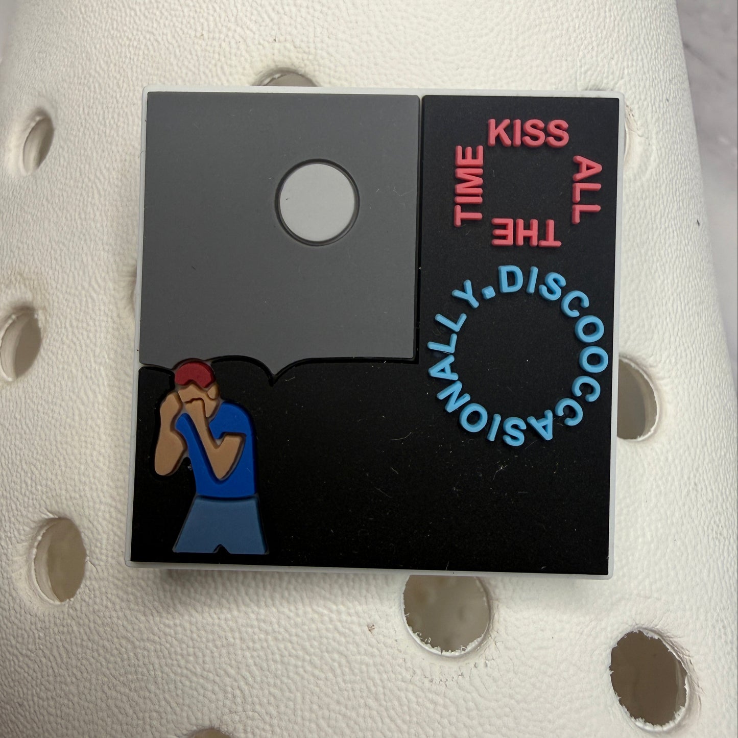 Kiss all the time, disco occasionally shoe charm collection | HSLOT | Inspired by Harry Styles