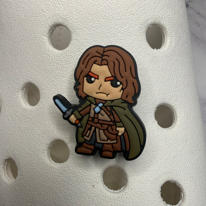 Lord of rings shoe charm collection