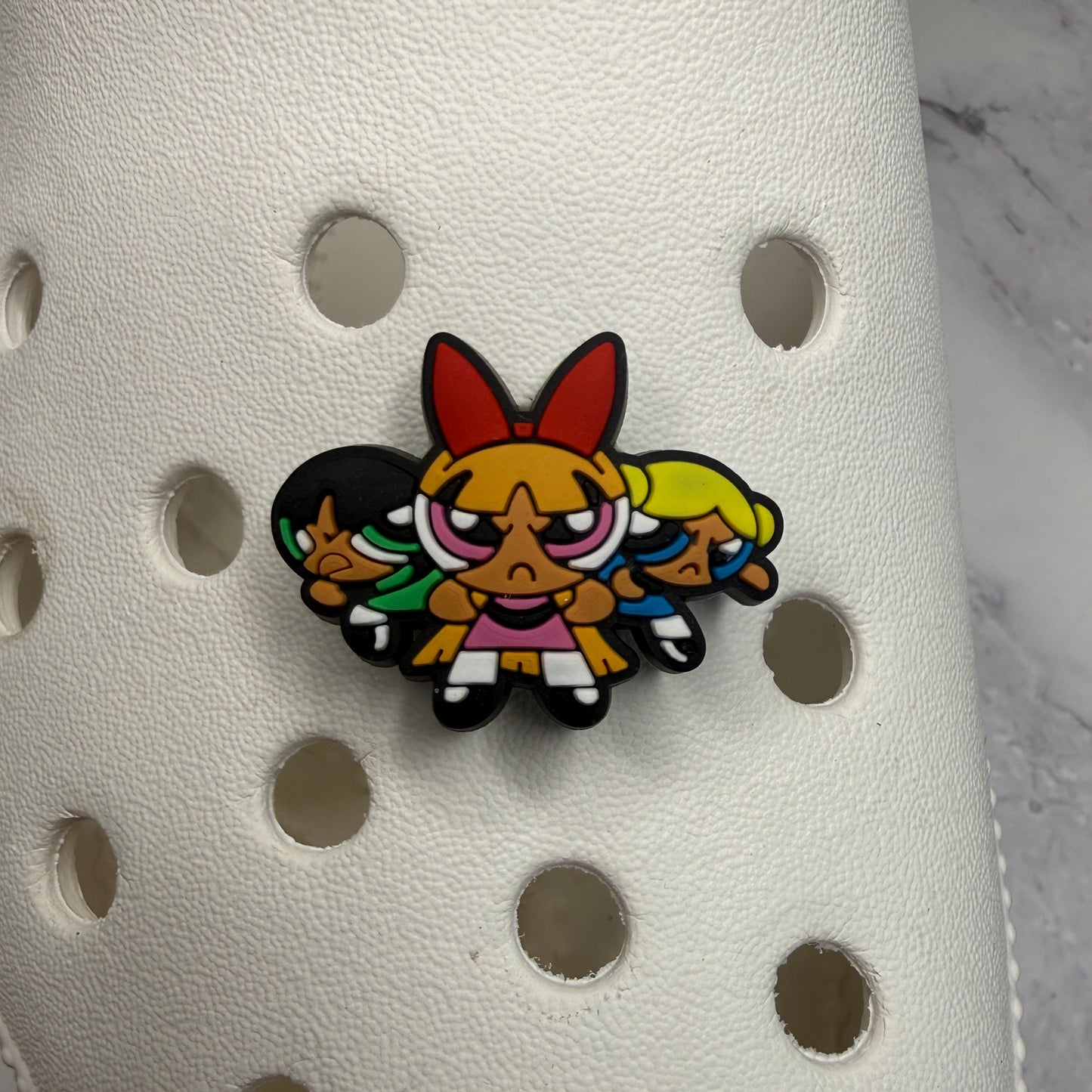 Powerpuff girls shoe charm collection