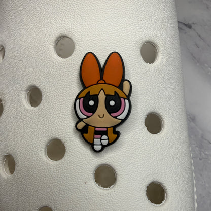 Powerpuff girls shoe charm collection