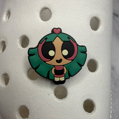 Powerpuff girls shoe charm collection