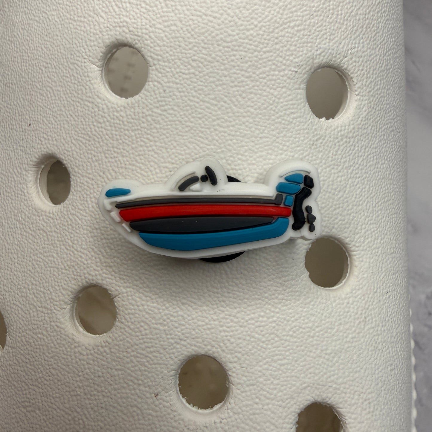 Fishing shoe charm collection