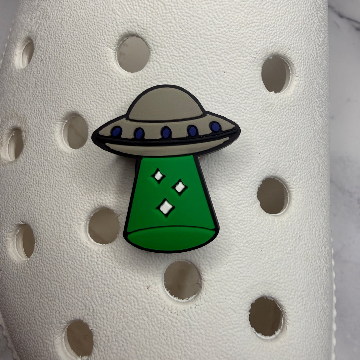 X files shoe charm collection - mulder its me, UFO