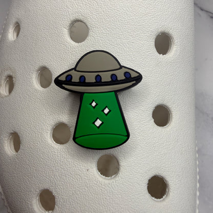 X files shoe charm collection - mulder its me, UFO