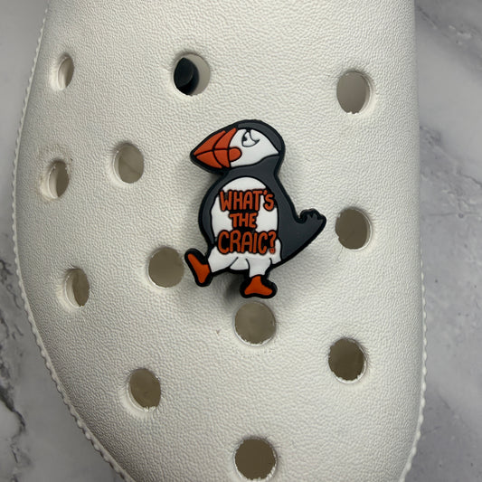 What's the craic Ireland shoe charm