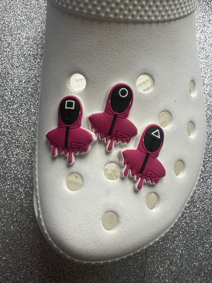 Squidgame TV shoe charm collection