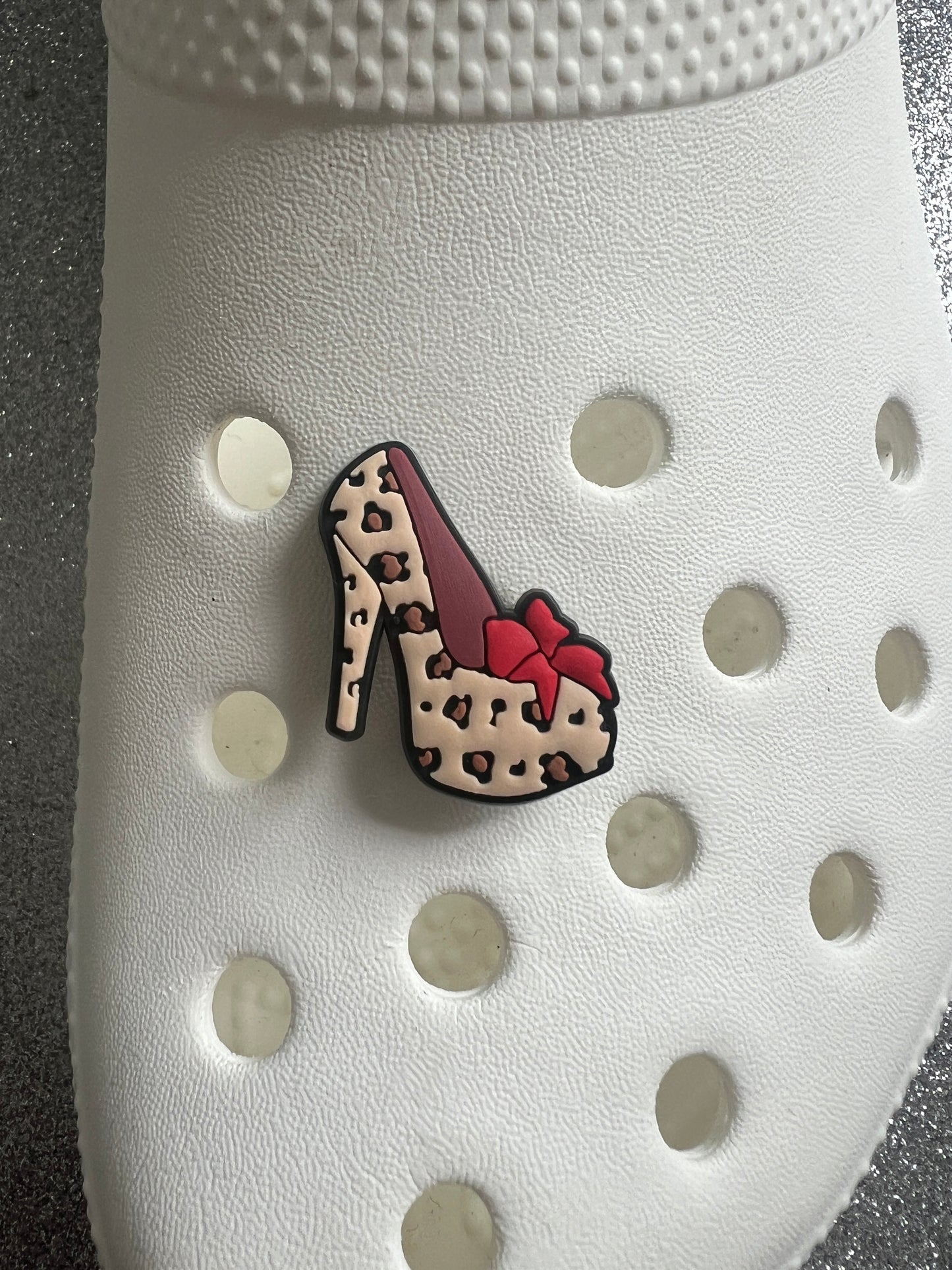 Leopard print collection shoe charms - select below