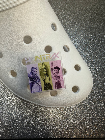 Resin&Plastic Kpop demon hunters shoe charm collection huntrx/saja boys