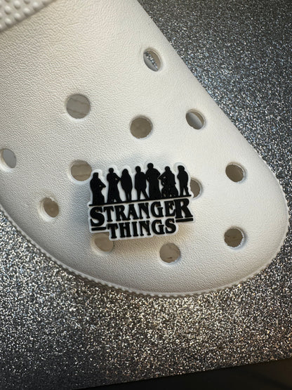 Stranger things inspired shoe charm collection
