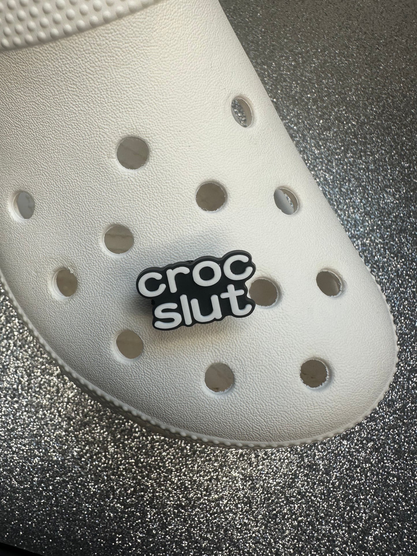 Croc slut shoe charms