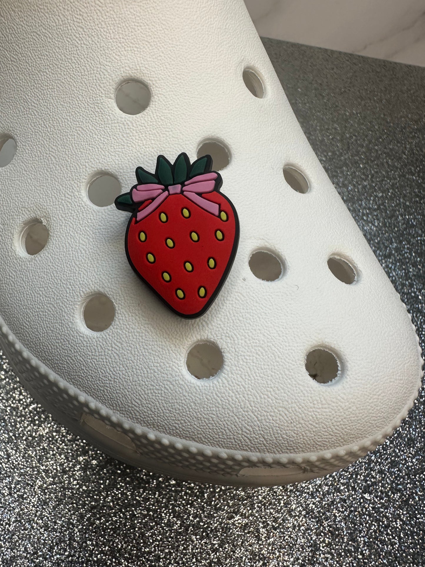 Strawberry,Cherry, Pinks & Reds shoe charm collection