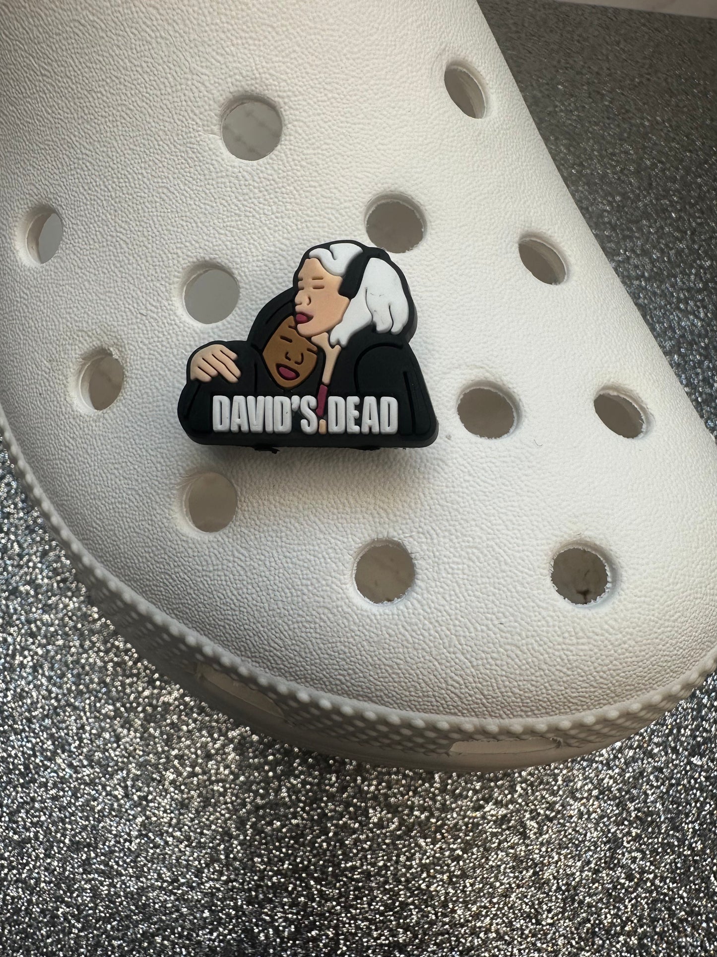 Davids dead meme - big brother shoe charms