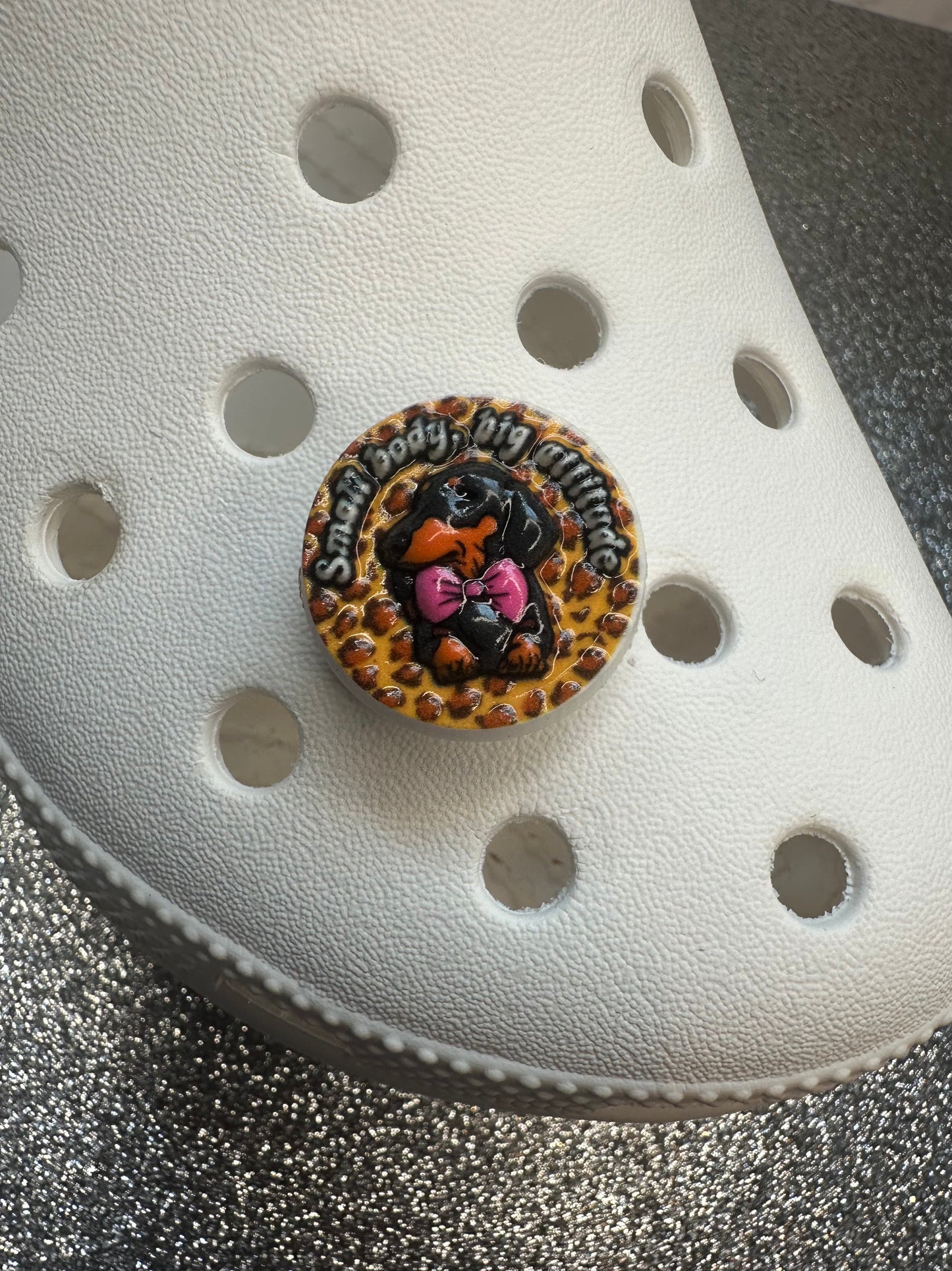 Sausage dog/Dachshund shoe charm collection