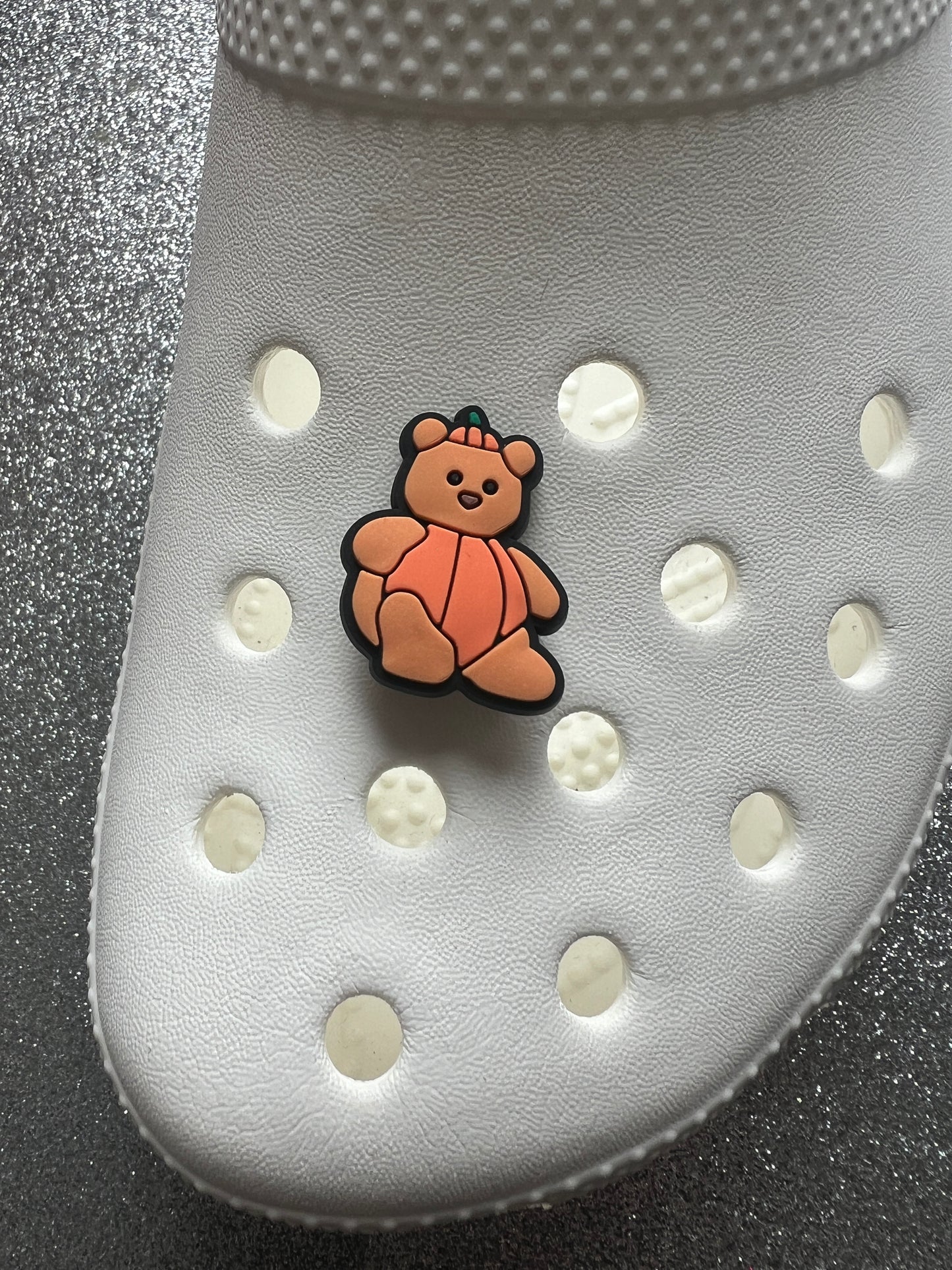 Jell teddy plush shoe charms / strap cover collection