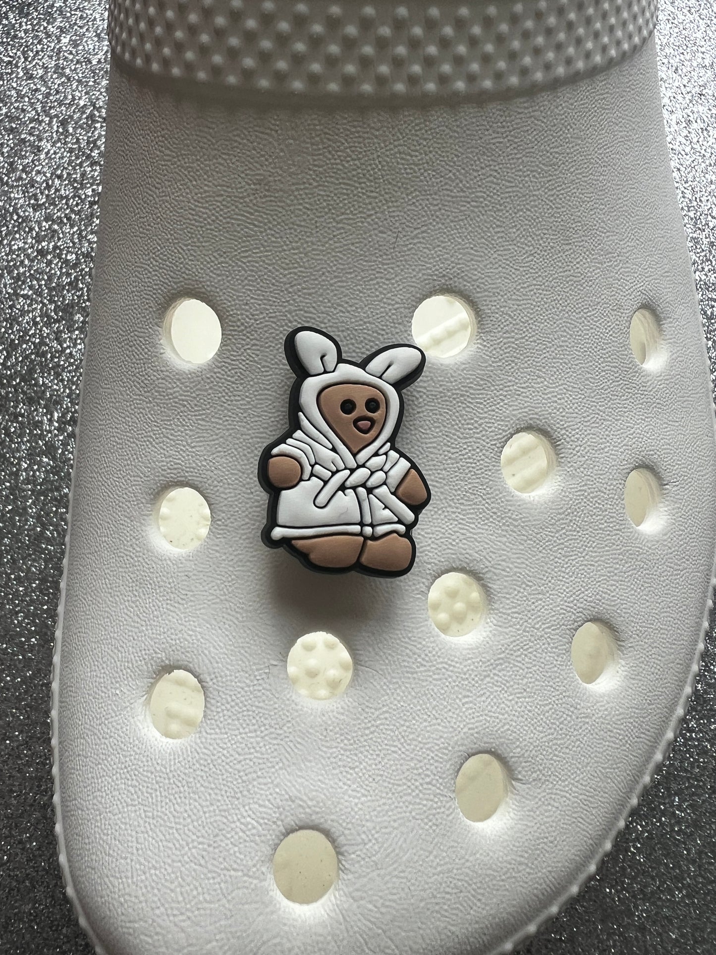 Jell teddy plush shoe charms / strap cover collection