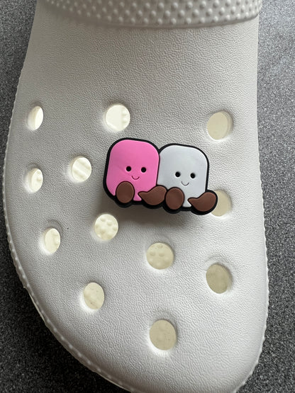 DISCOUNTED Food, animal, drink shoe charms / strap cover collection - 100+ STYLES . Custom made with love