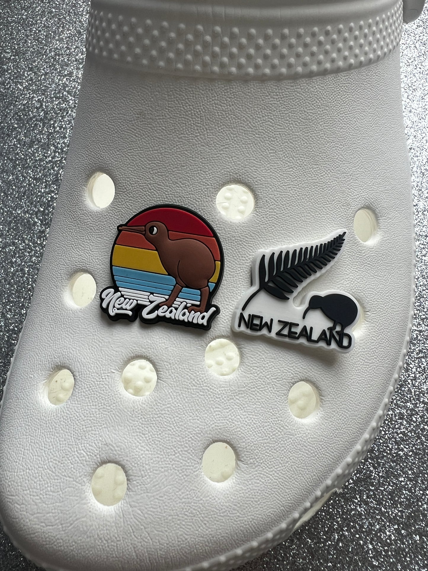 New Zealand shoe charm collection