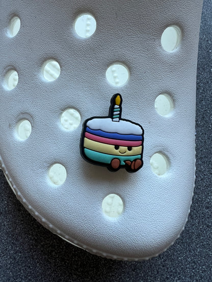 DISCOUNTED Food, animal, drink shoe charms / strap cover collection - 100+ STYLES . Custom made with love