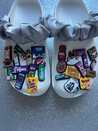 British food shoe charm collection 50+ FOOD!