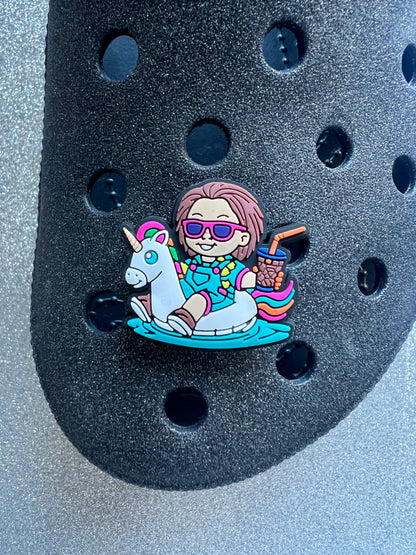 Horror characters on floats