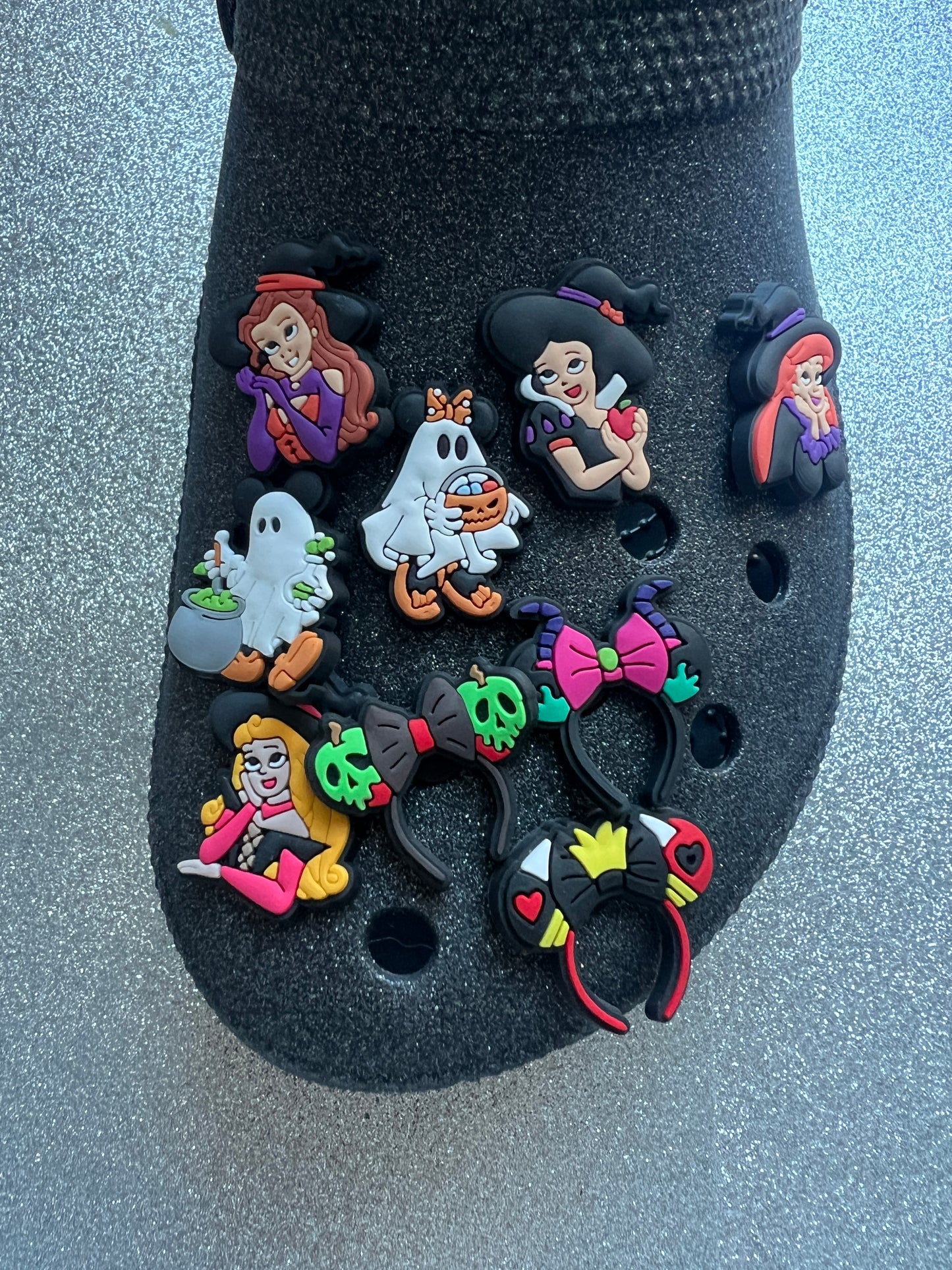 Princesş halloween shoe charm collection