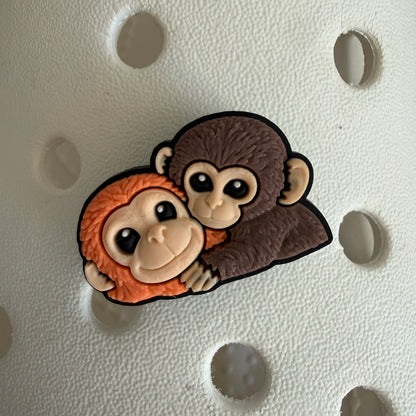 Punch the monkey shoe charm collection