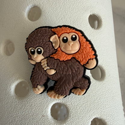 Punch the monkey shoe charm collection