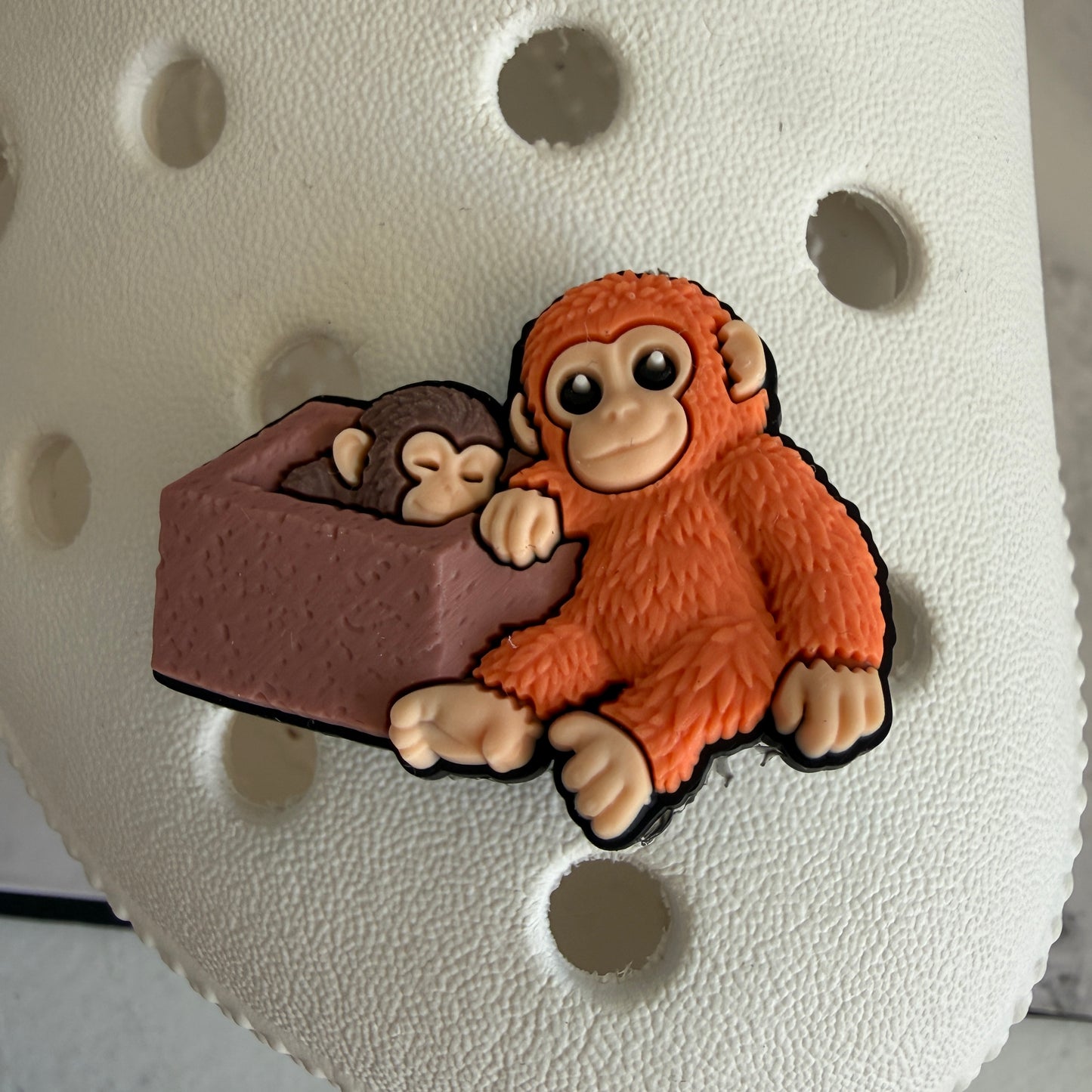 Punch the monkey shoe charm collection