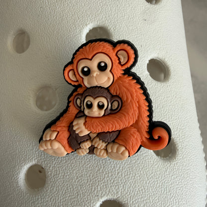 Punch the monkey shoe charm collection