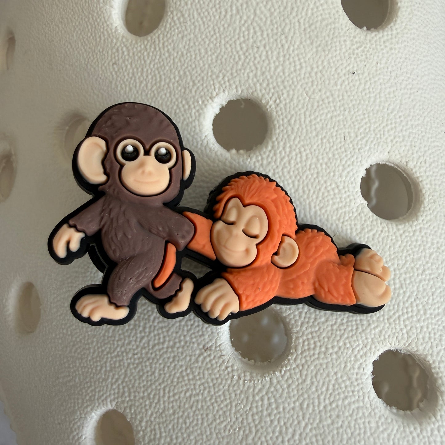 Punch the monkey shoe charm collection