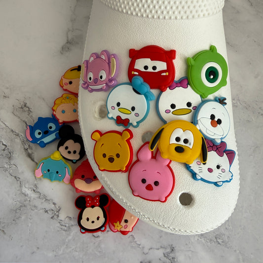 Tsum cute character shoe charm collection