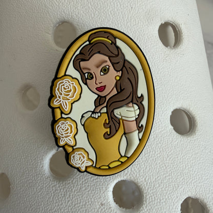 Princess Frozen Ariel Belle shoe charm collection