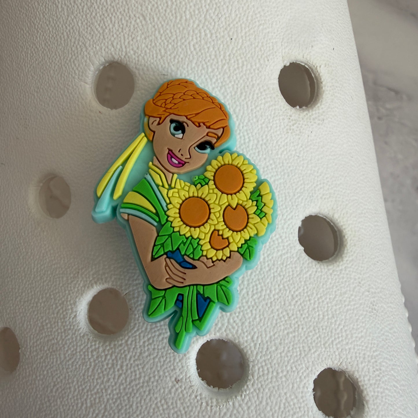 Princess Frozen Ariel Belle shoe charm collection