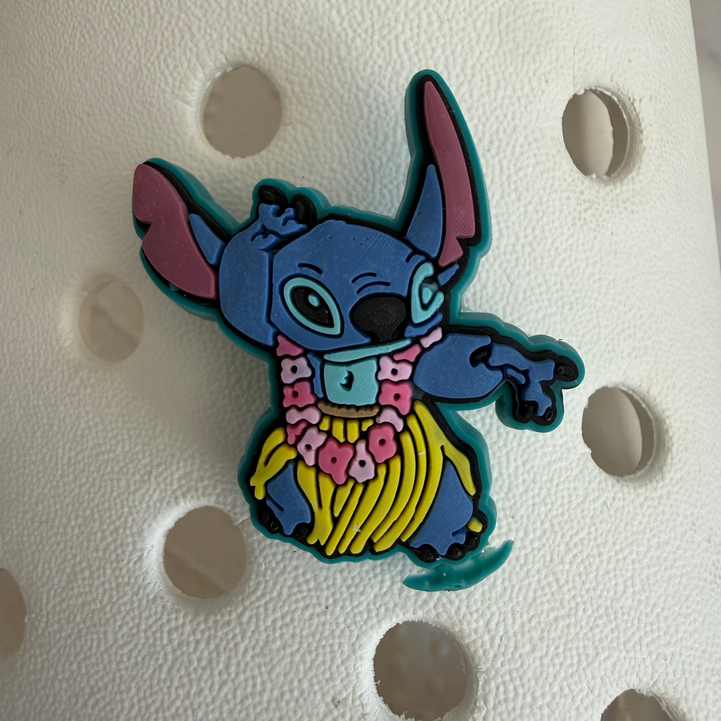 PREMIUM - Blue experiment alien shoe charm collection - new