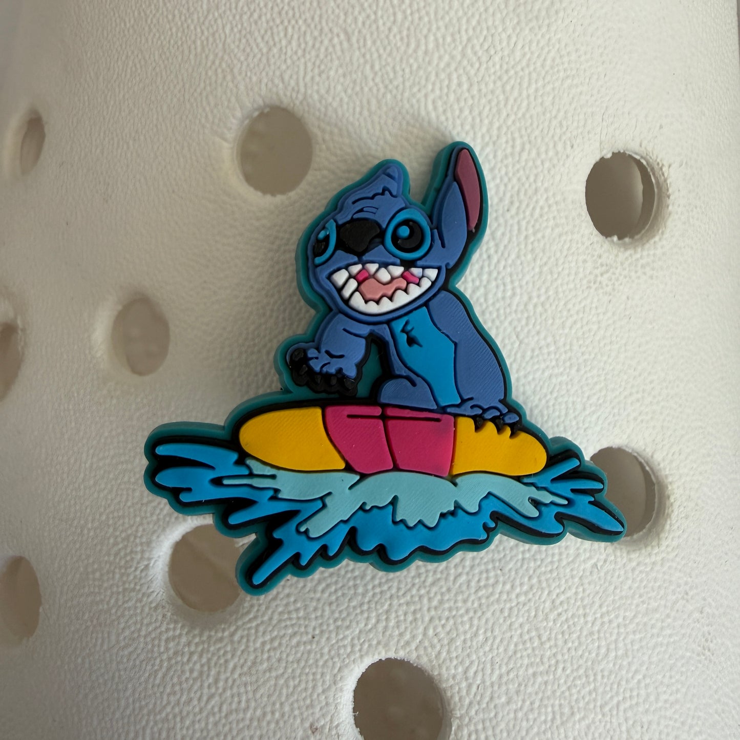 PREMIUM - Blue experiment alien shoe charm collection - new