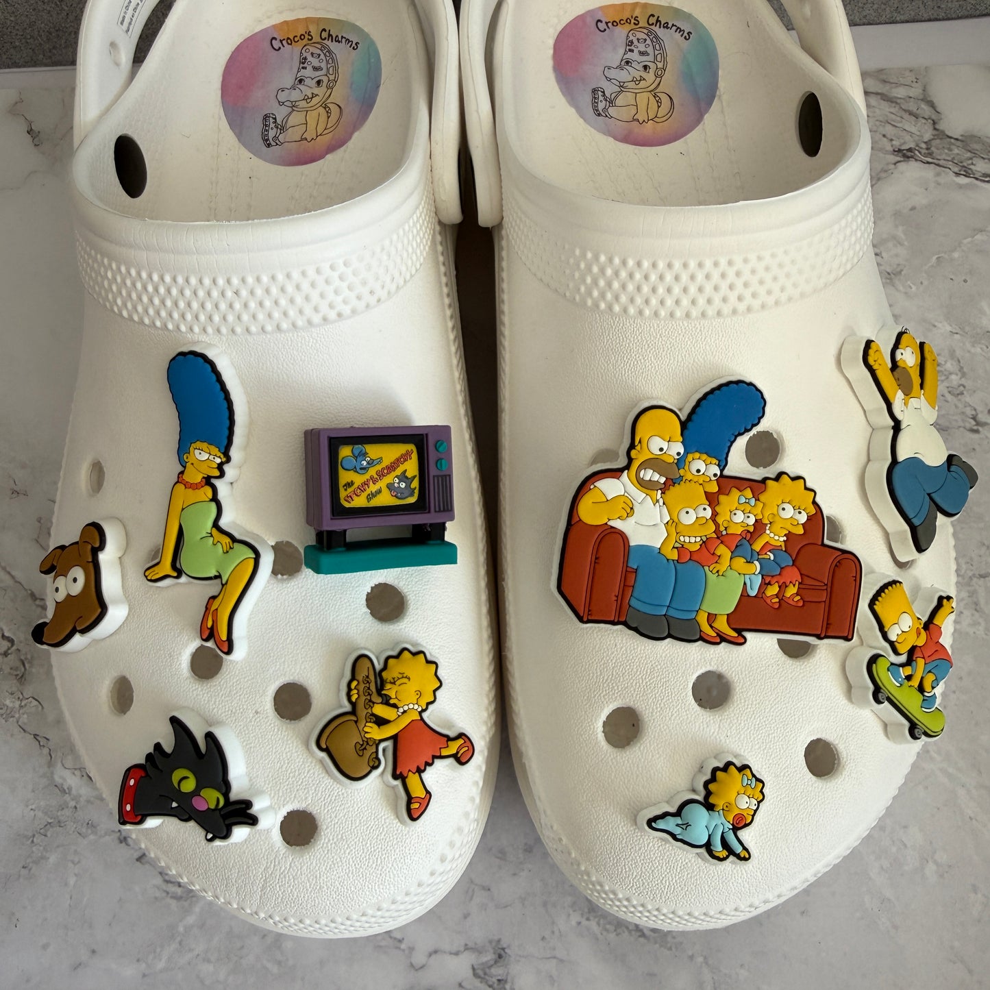 PREMIUM 3D Simpson shoe charm collection