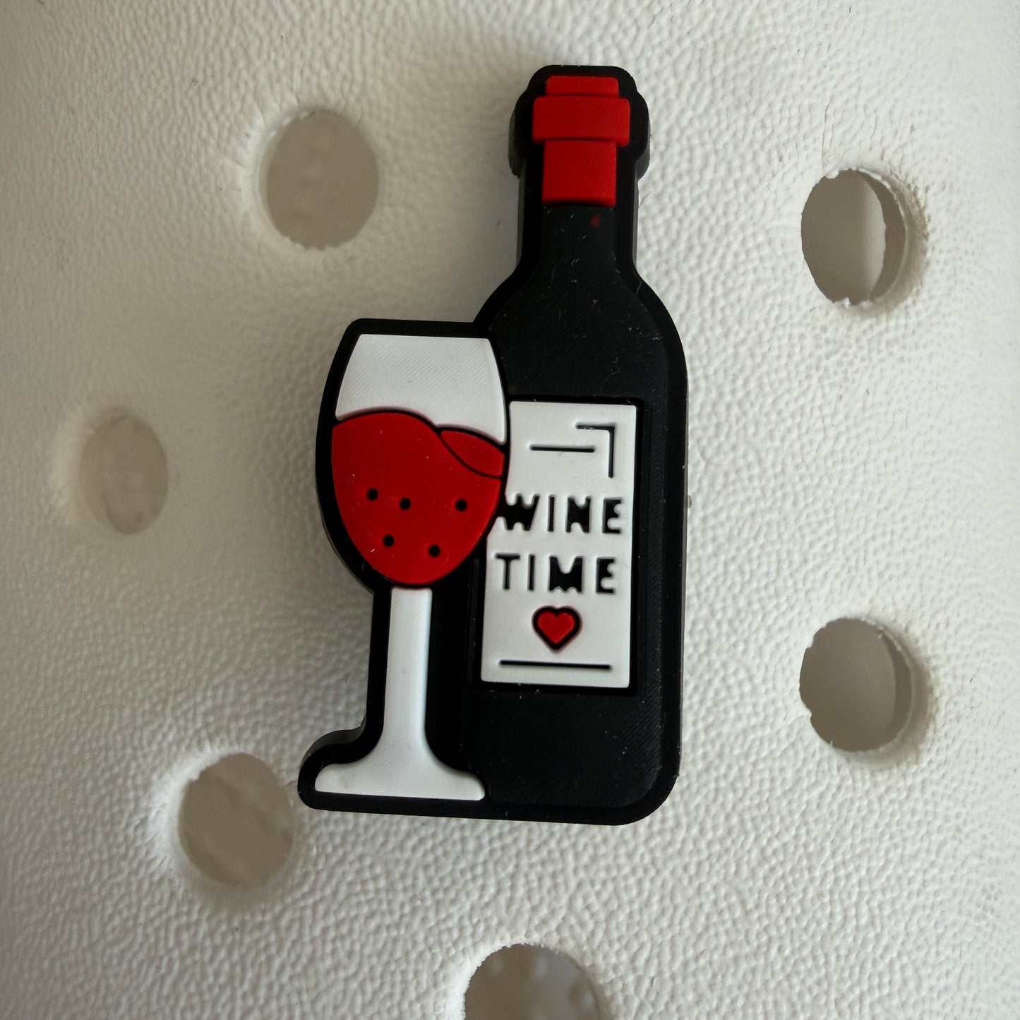 Wine lover funny animal shoe charm collection