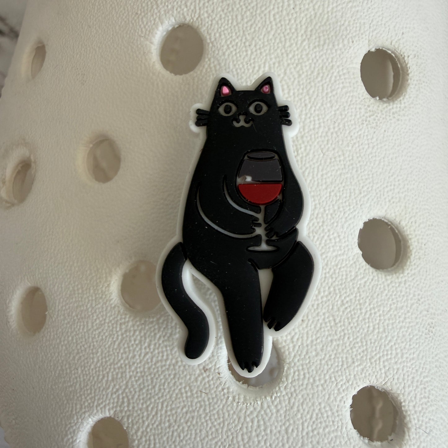 Wine lover funny animal shoe charm collection
