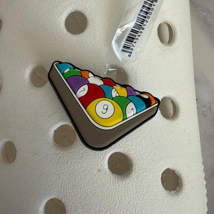 Premium 3d snooker/pool shoe charm collection