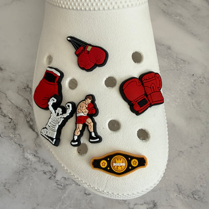 Boxing shoe charm collection